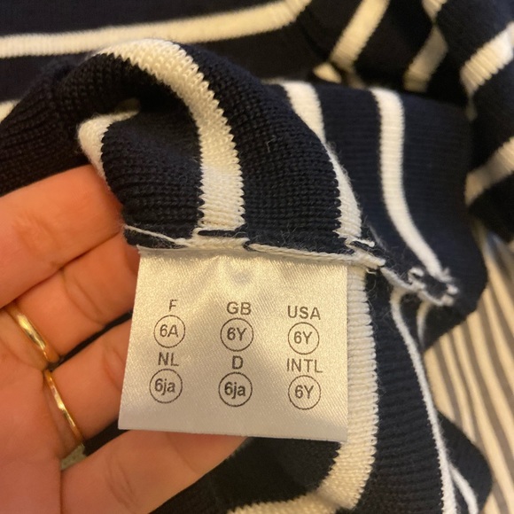 Striped French Breton Sweater, by Captain Corsaire, Made in France, NWOT, 6 - Picture 2 of 5